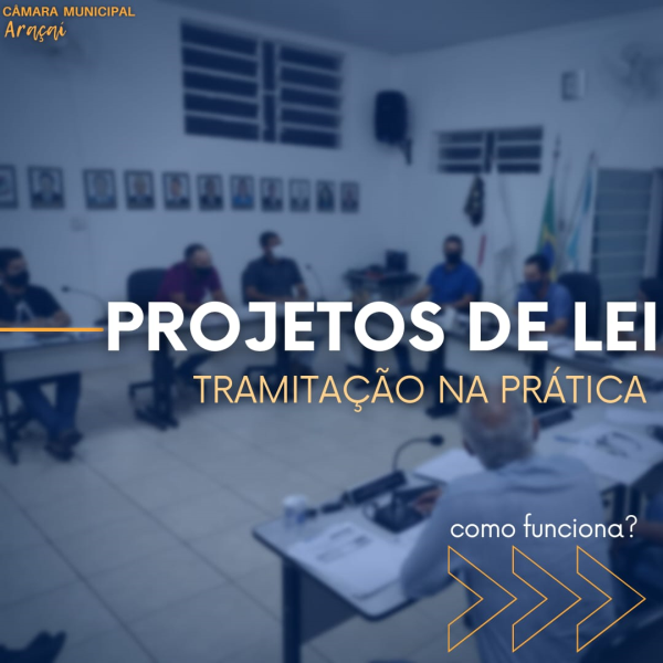 TRAMITAÇÃO DE PROJETOS NA PRÁTICA